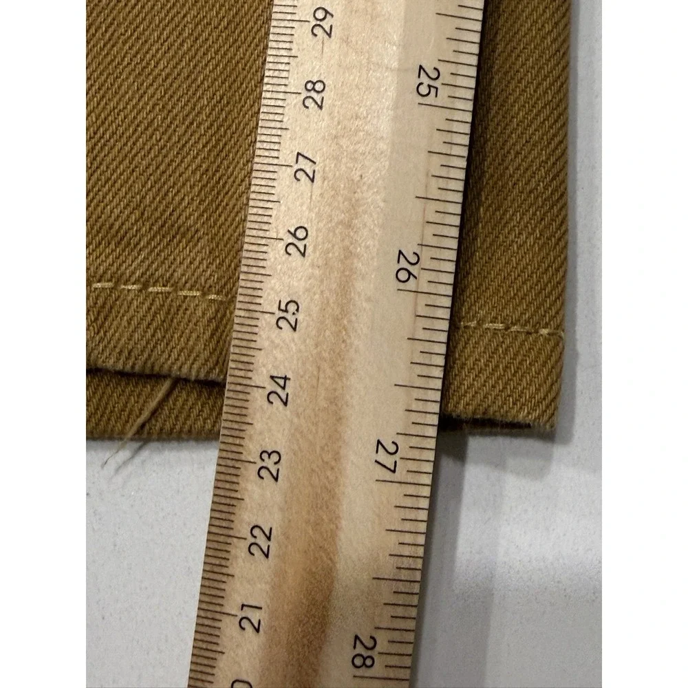 J.Crew The Sutton A8933 Pants Mens 36x30 Mustard Yellow Cotton Trousers